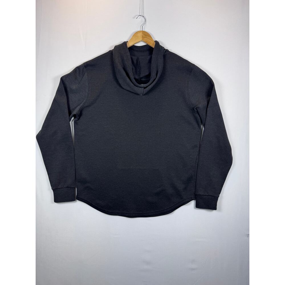 Legends Logan Men’s XL Black Heather High Neck Tech Hoodie Pullover - Picture 4 of 10